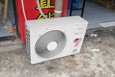 武强空调突然不制冷只吹自然风怎么办？